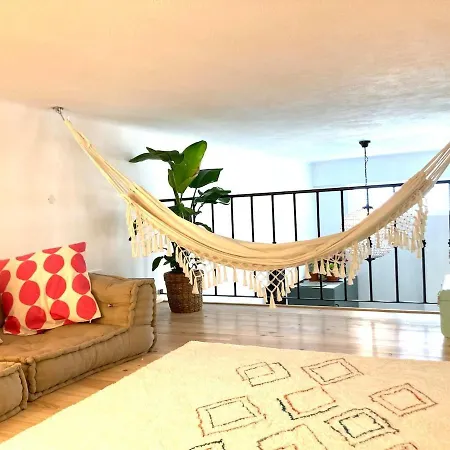 Updated Boho-glam Loft Apartment